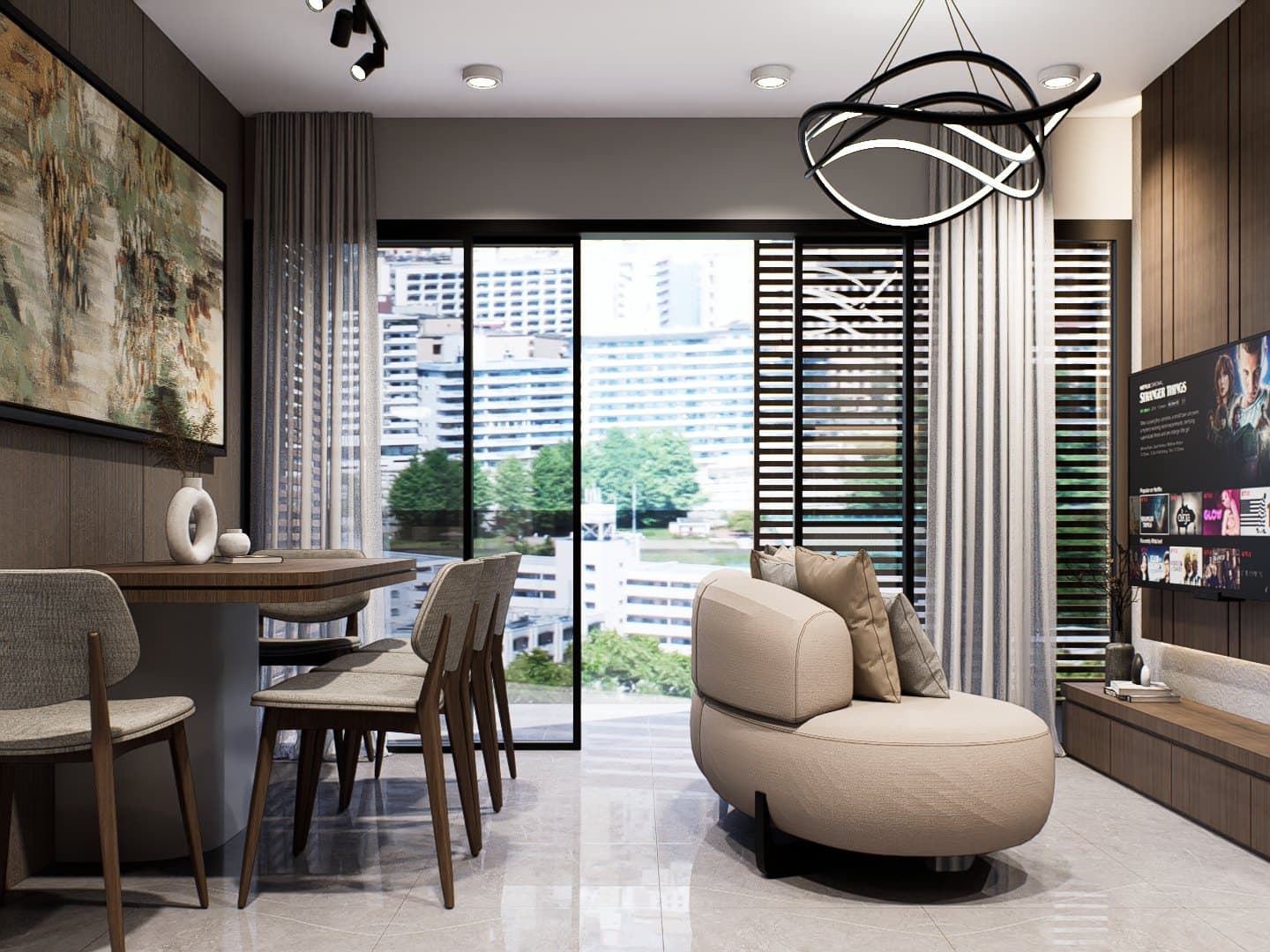 Criterion · Living Dining